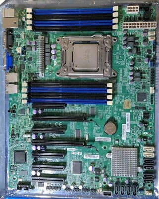 #ad Supermicro X9SRL F LGA 2011 Intel Motherboard $75.00