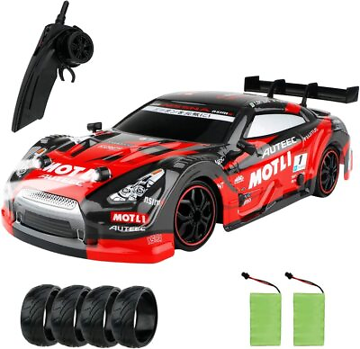 #ad Super GT Drift Car Remote Control Sport Racing Vehicle 1 16 4WD RTR RC Car Toys $49.99