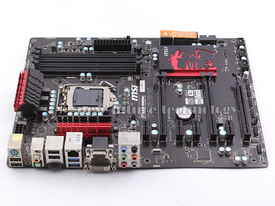 MSI Intel Z77 Motherboard Z77A G45 GAMING LGA 1155 DDR3 ATX DVI USB3.0 $195.08