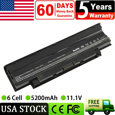 #ad 6 cell Battery for Dell Vostro 2520 3450 3550 3750 J1KND 8NH55 4YRJH Notebook PC $16.89