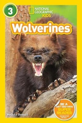 #ad NATIONAL GEOGRAPHIC READERS: WOLVERINES L3 By Melissa Stewart **BRAND NEW** $10.49