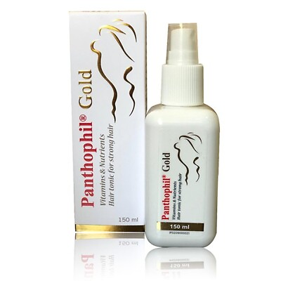 #ad Panthophil Gold Vitamin Hair Tonic for strong hair hair loss treatment 150 ml B5 $26.04