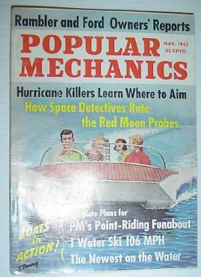 #ad Popular Mechanics March 1963 WEATHER CONTROL USING SILVER IODIDE ILLUSTRATE $47.40