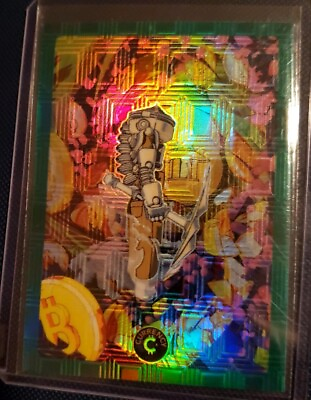 #ad 2022 Cardsmiths Currency Series 1 S1 MINER Emerald Gem Refractor 70 99 CARD #36 $79.99