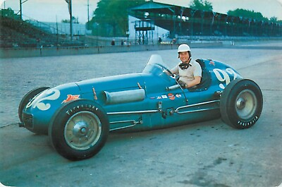 #ad Rodger Ward Driver Indianapolis 500 Mile Race Car Giant Postcard 6x9 $29.99