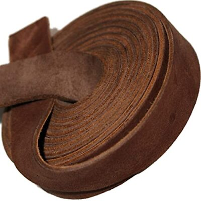 #ad Leather Strap Medium Brown ¾ Inch Wide 72 Inches Long $29.42