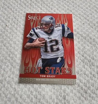 #ad 2013 Panini Select Hot Stars Red Insert #3 quot;Tom Bradyquot; Patriots NM $45.00