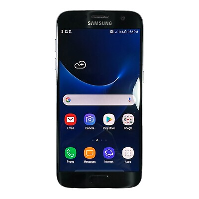 #ad Samsung Galaxy S7 SM G930T 32GB Black T Mobile See photos Overheats $24.99