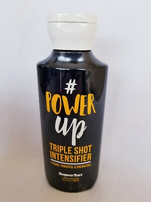 #Power Up Triple Shot Intensifier Tanning Bed Lotion Supre Tan 10.1 oz $20.25