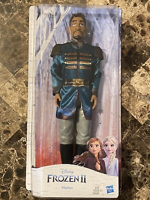 #ad Disney Frozen 2 Mattias Fashion Doll Removable Shirt Hasbro Ages 3 Frozen II $14.99