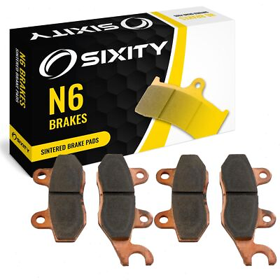 #ad Sixity Sintered Brake Pads FA165 FA165 Front Rear Replacement Kit Full th $23.72