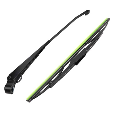 #ad 12V Universal Windshield Wiper Kit with 400mm Wipers and Blades For Boat RV $28.79