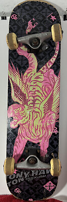 #ad RARE Tony Hawk Huckjam Series Lion Tiger Pink Flying Wings Skateboard Vintage $80.00