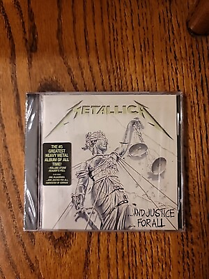 #ad Metallica And Justice For All CD BRAND NEW $11.25