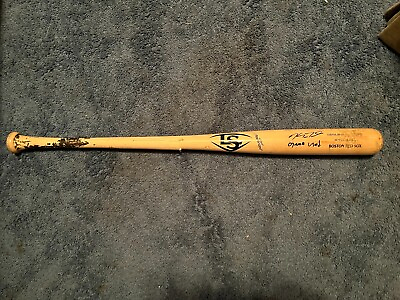 #ad Kyle Teel Game Used Signed Broken Louisville Slugger Bat Boston Red Sox $749.99