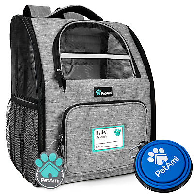 #ad Dog Cat Pet Carrier Backpack Bag Comfort Soft Travel Breathable Mesh Shoulder US $37.99