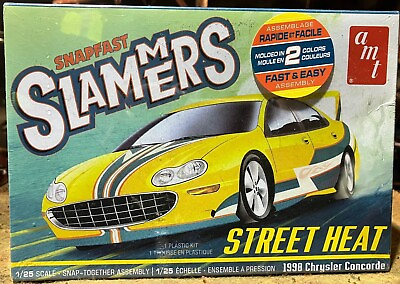 #ad 1998 Chrysler Concord Street Heat Slamers AMT Snap fast 1 25 Model Kit $19.99