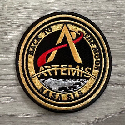 #ad ARTEMIS 1 PROGRAM NASA SLS TO THE MOON ASTRONAUT MISSION PATCH 3.5” $11.00