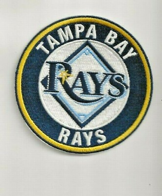 #ad NEW 3 1 2quot; TAMPA BAY RAYS IRON ON PATCH FREE SHIPPING C1 $4.99