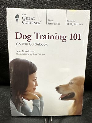 #ad Dog Training 101 by Jean Donaldson 2018 DVD Guidebook 4 DVD Set Sealed $36.44