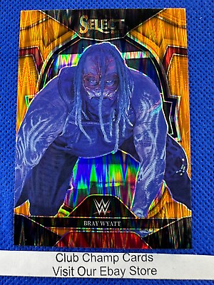 #ad 2023 #12 Bray Wyatt Panini Select WWE SmackDown Concourse Orange Flash Prizm $9.97