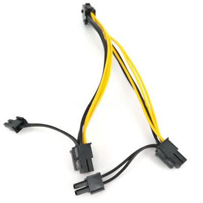#ad 20cm PCI E Graphics Card Power Cable Professional Stable Power Supply US $7.09