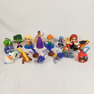 #ad McDonalds Happy Meal Toys Figures Mixed Lot Yoshi DBZ Snoopy Star Wars Figurines $8.99