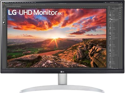 #ad LG 27” IPS LED 4K UHD 60Hz AMD FreeSync Monitor with HDR DisplayPort HDMI $249.00