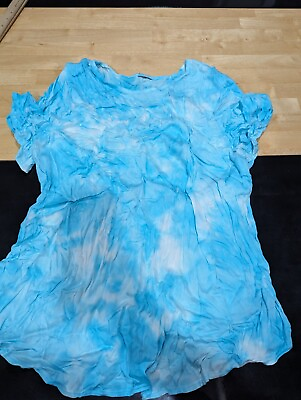 #ad Womens blue t shirt $10.49