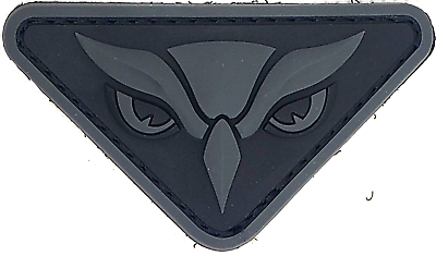 #ad MilSpec Monkey Owl 3D 2.0 PVC Tactical Military Dark Black Ops Patch C $6.99