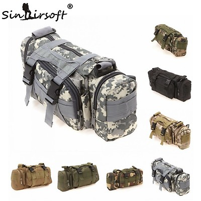 #ad Outdoor Military Tactical MOLLE Shoulder Bag Waist Pouch Pack Camping Hiking Bag $20.99
