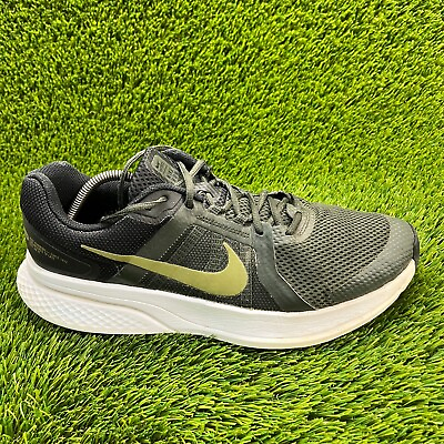 #ad Nike Run Swift 2 Mens Size 13 Green Athletic Running Shoes Sneakers CU3517 301 $29.99