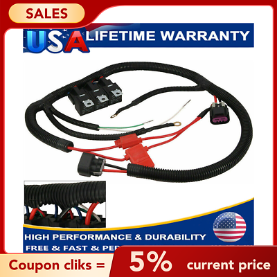 #ad Black Electric Dual Fan Upgrade Wiring Harness Fits For 1999 00 06 ECU Control $9.93