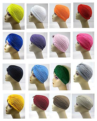 #ad Choose Color Women Turban Chemo Cancer Hat Headwrap quot;Standard Sizequot; HT2932 $2.49