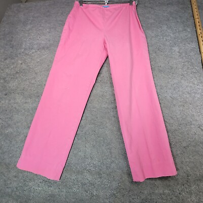 #ad J McLaughlin Pants Womens 6 Pink Side Zip $23.09