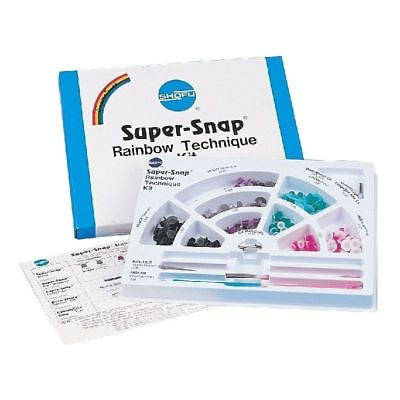 #ad Dental Shofu Super Snap Rainbow Technique Kit PN0500 $74.99