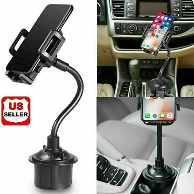 New Universal Car Mount Adjustable Gooseneck Cup Holder Cradle for Cell Phone US $8.66