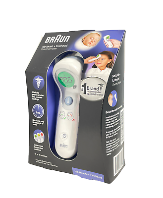 #ad BrAun No Touch Forehead Thermometer NTF3000 *NEW IN BOX* $30.95