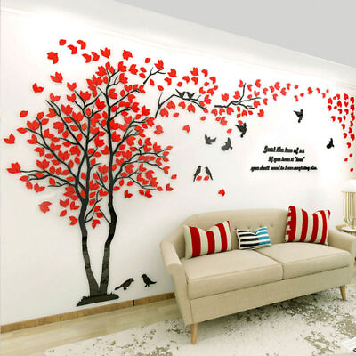 #ad 3D Flower Tree Home Room Art Decor DIY Wall Sticker Removable Decal Vinyl Mural $25.19