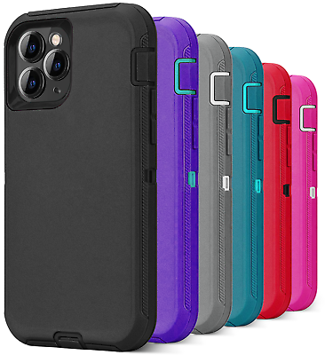 #ad For iPhone 15 Pro Max 14 13 12 11 XR XS Phone Case Heavy Duty Shockproof Cover $8.41