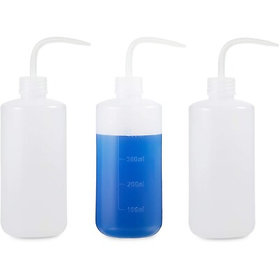 #ad 3 Pack 16 Oz Diffuser Squeeze Bottle Squirt Containers Cleaning Supplies Filler $10.00