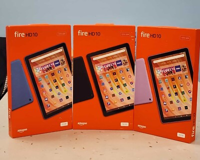 #ad New Amazon Fire HD 10 Tablet 10.1quot; Full HD 32GB 13th Gen Latest Version $105.00