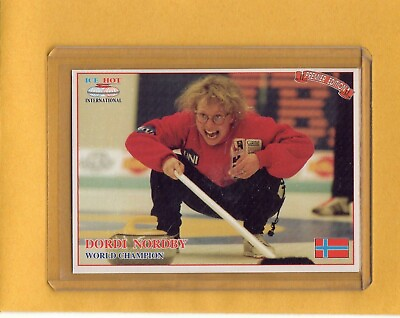 #ad 1993 Ice Hot International Curling Card #55 Dordi Nordby Norway C $5.00