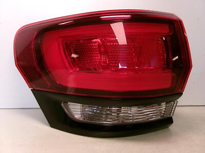 #ad 2014 2022 Jeep Grand Cherokee Driver LH Outer LED Black Trim Tail Light OEM $126.00