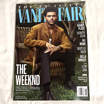 #ad Vanity Fair Magazine Fashion Celebrity The Weeknd Aubrey Plaza TV June 2023 $7.99