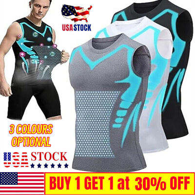 #ad 2024 New Skillfulg Shirt Skillful Shirt Version Ionic Shaping Sleeveless Shirt $10.99