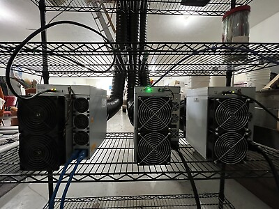 #ad Complete ASIC Mining Set Up 4 Total Miners $38000.00