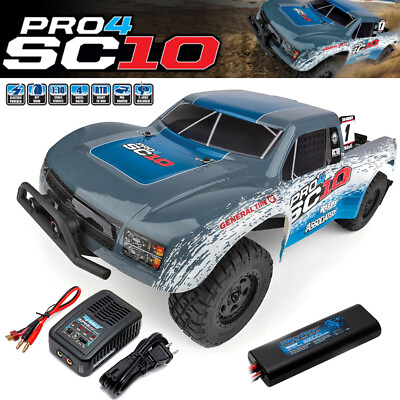 #ad Associated 20530C 1 10 Pro4 SC10 Brushless Off Road 4WD RTR Truck Lipo Combo $399.99