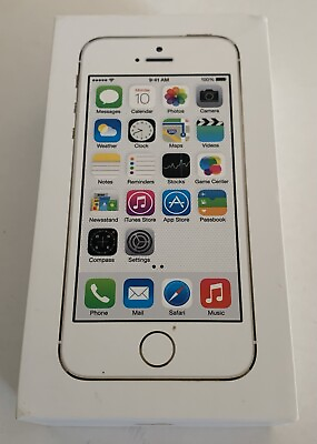 #ad Original Empty Box Apple iPhone 5s Gold 16GB NO PHONE Box Only $19.99