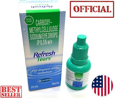 #ad Refresh Tears OFFICIAL USA Fresh Lubricant Eye Drops Exp 2025 Eyes VISION $9.99